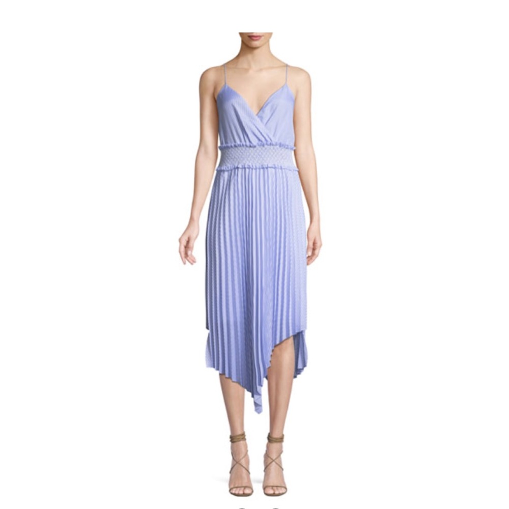Blue Stripe Midi Dress